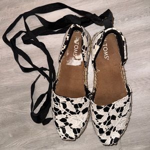 Toms Espadrille lace